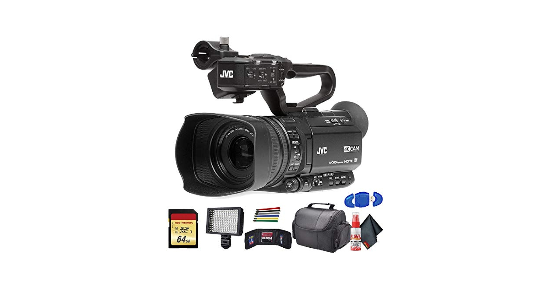 Amazon.com : JVC GY-HM180 Ultra HD 4K Camcorder with HD-SDI